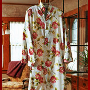floral rose robe womans florl silk robe just for t